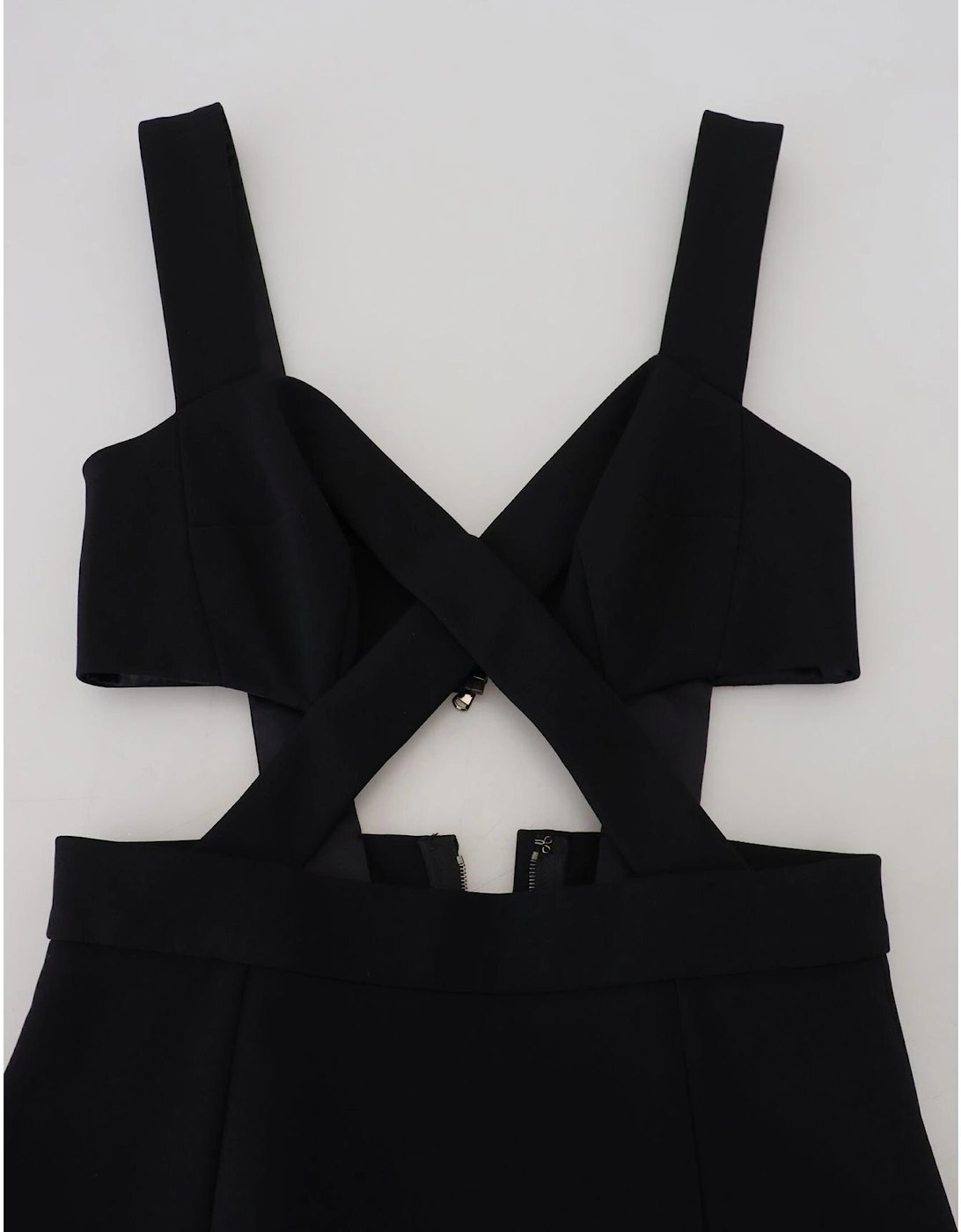 Cutout Midi Dress Black Sleeveless Dress Women Dresses