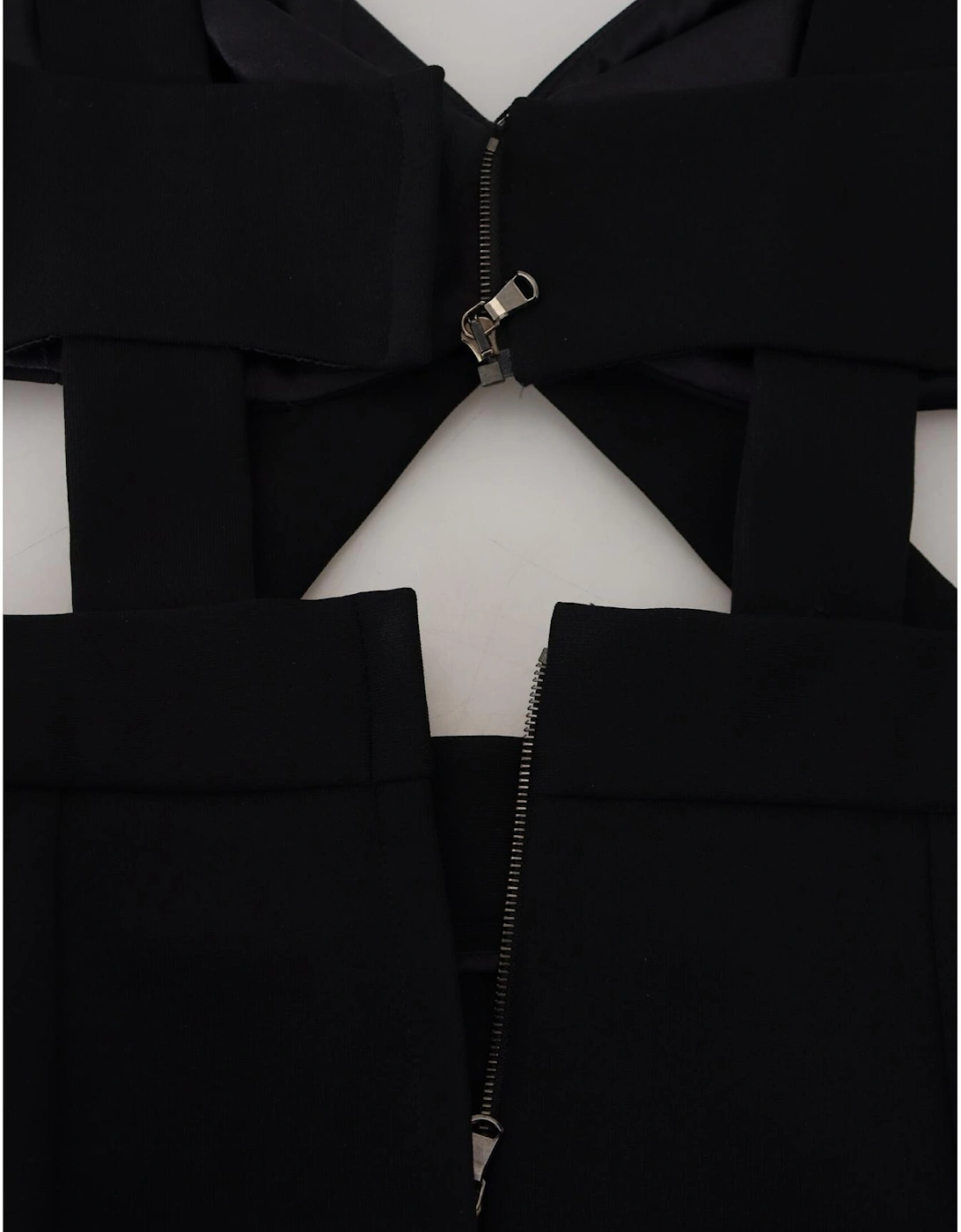 Cutout Midi Dress Black Sleeveless Dress Women Dresses
