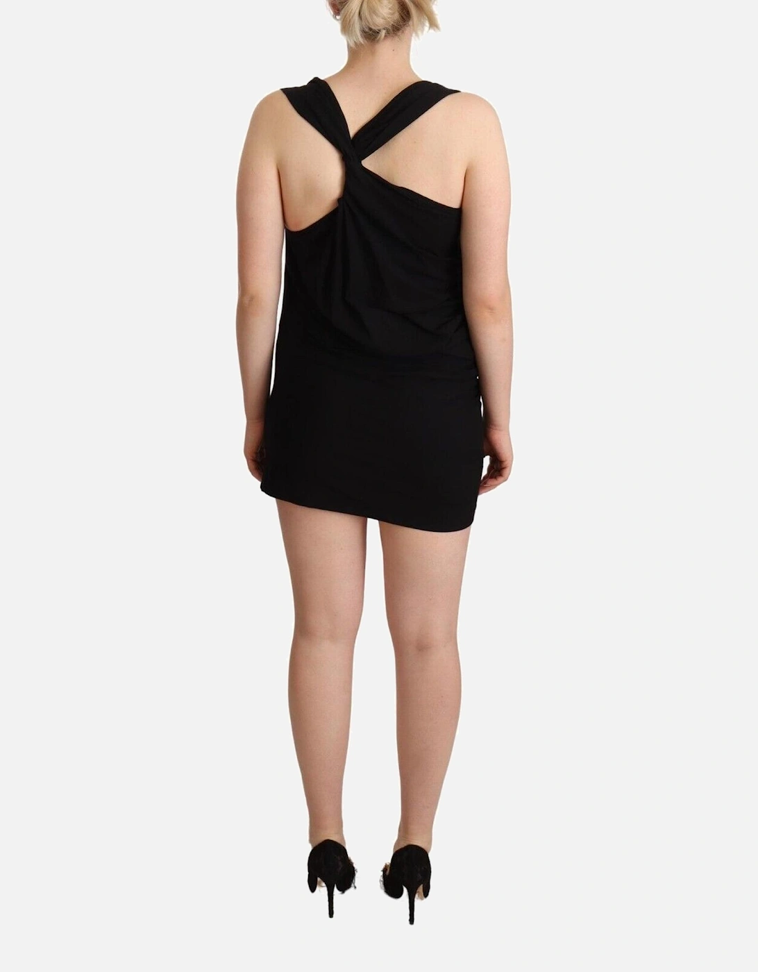 Sleeveless Mini Dress Women - Black Dresses