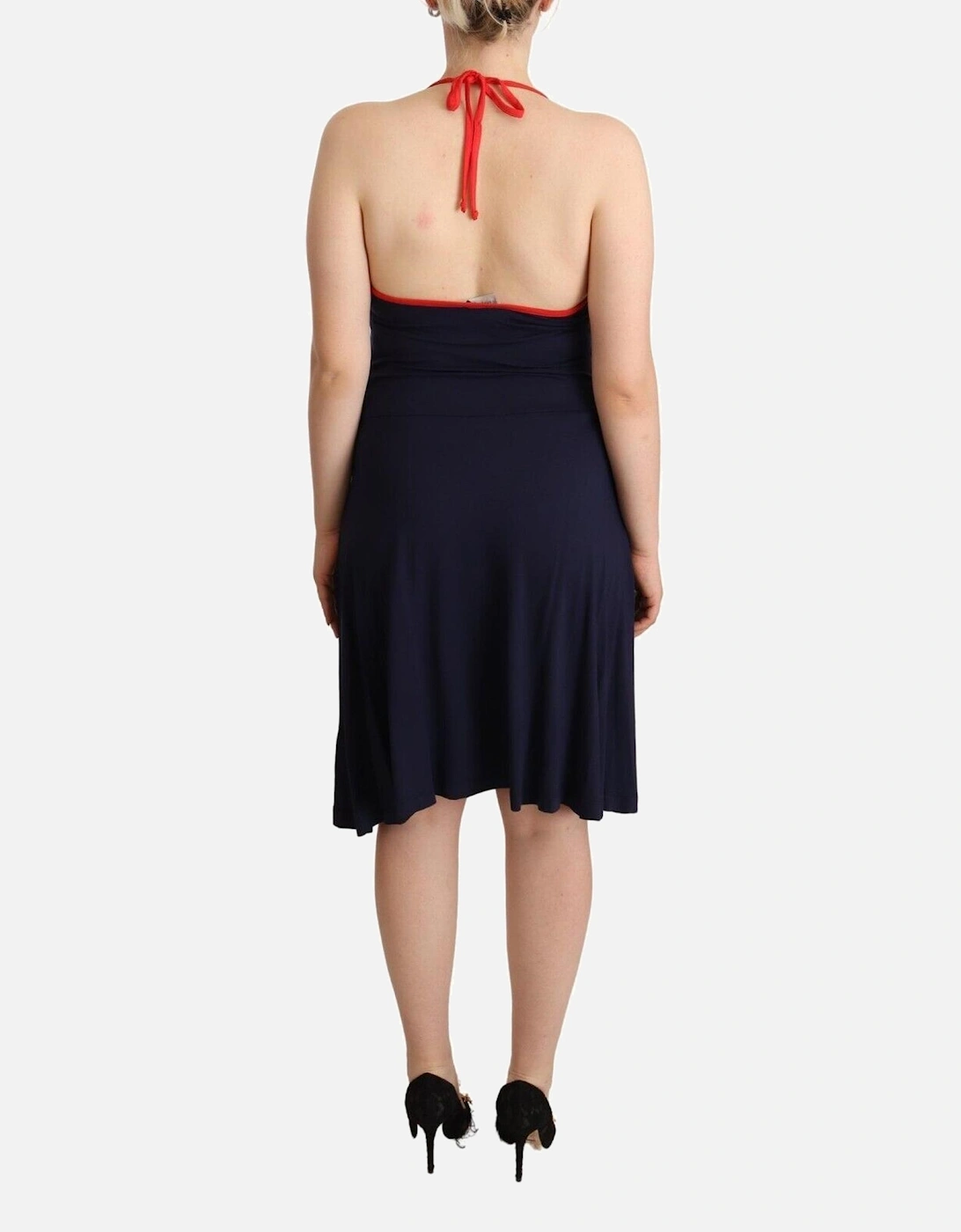 Sleeveless ALine Dress Women - Navy Blue Dresses