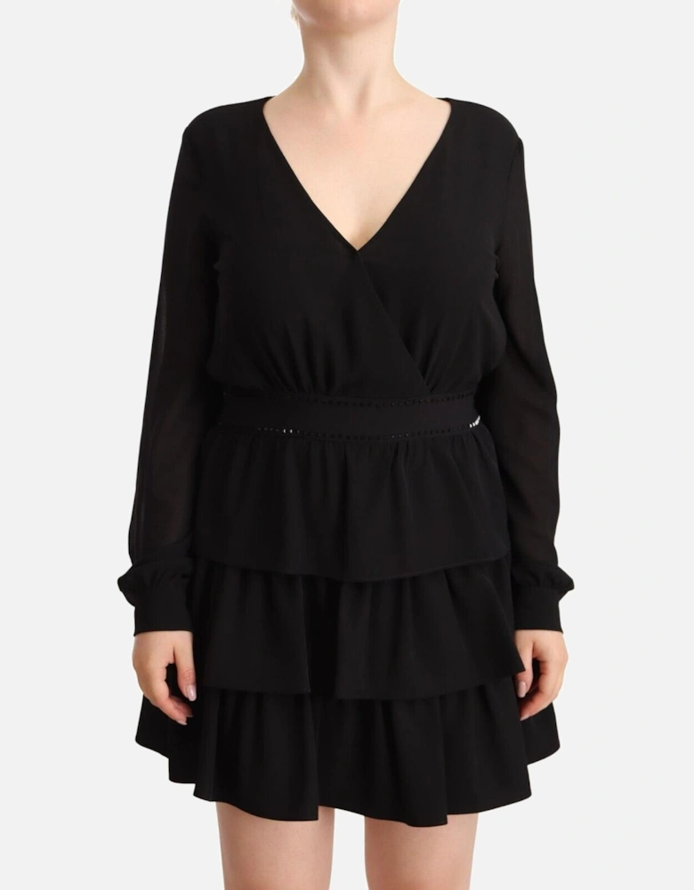 Tiered Mini Dress DR28444 Women - Black Dresses