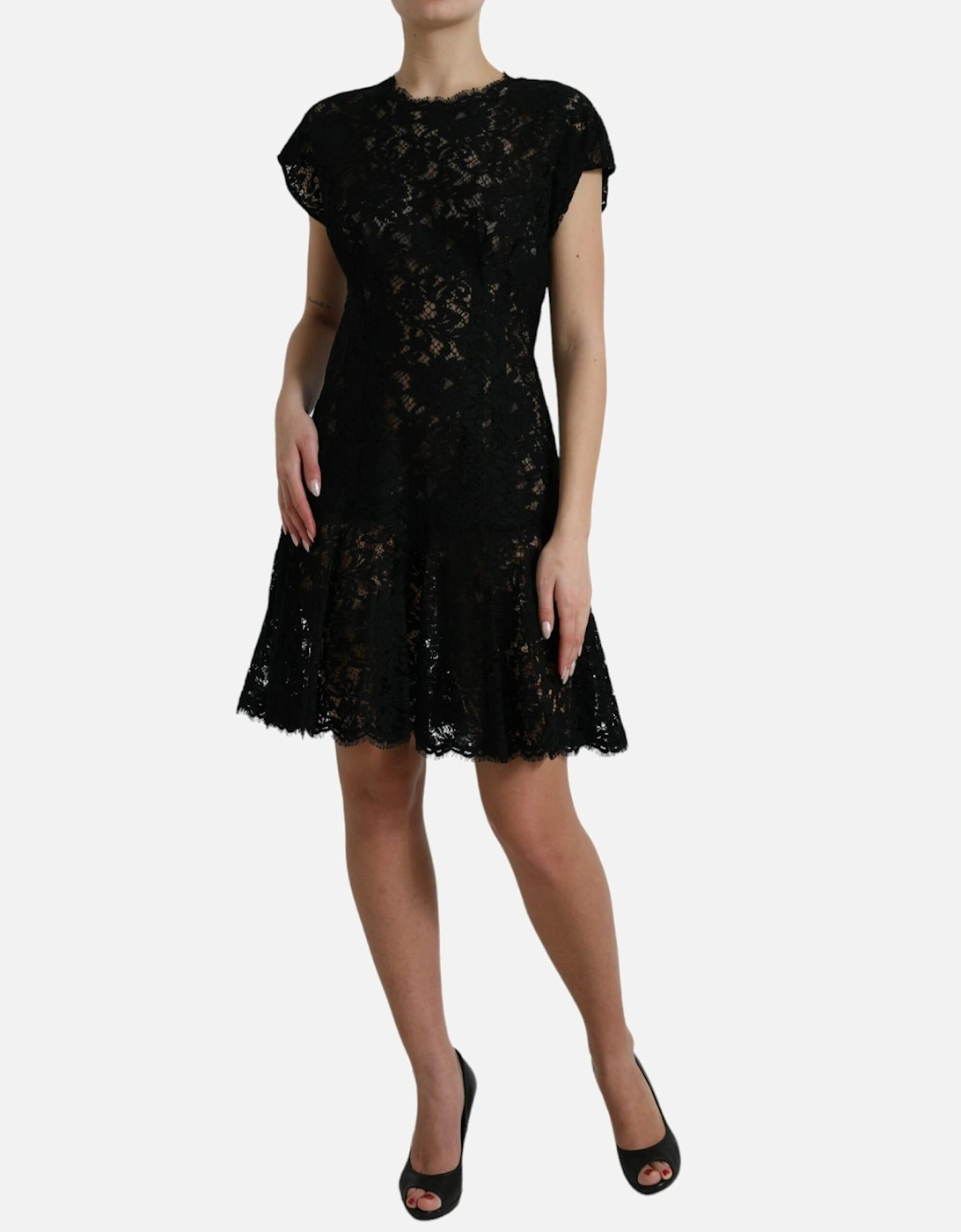 Lace Dress Aline Style Women - Black Dresses