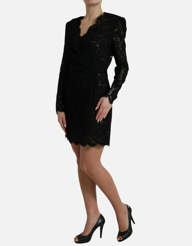 Lace Mini Dress Black Lace Women Dresses