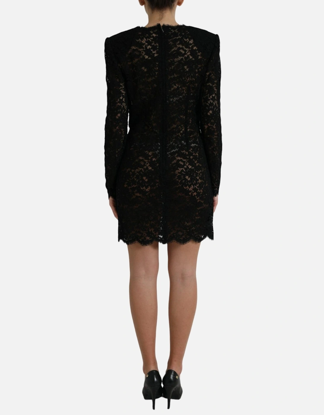 Lace Mini Dress Black Lace Women Dresses
