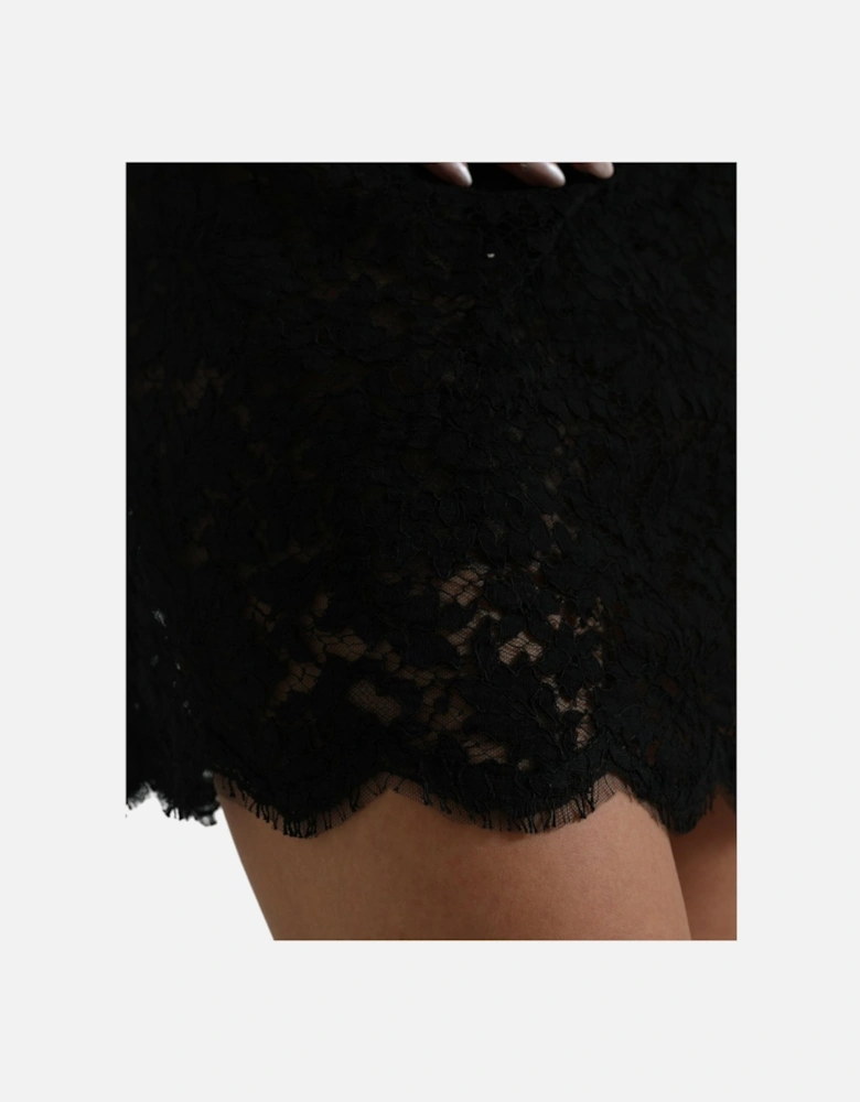 Lace Mini Dress Black Lace Women Dresses