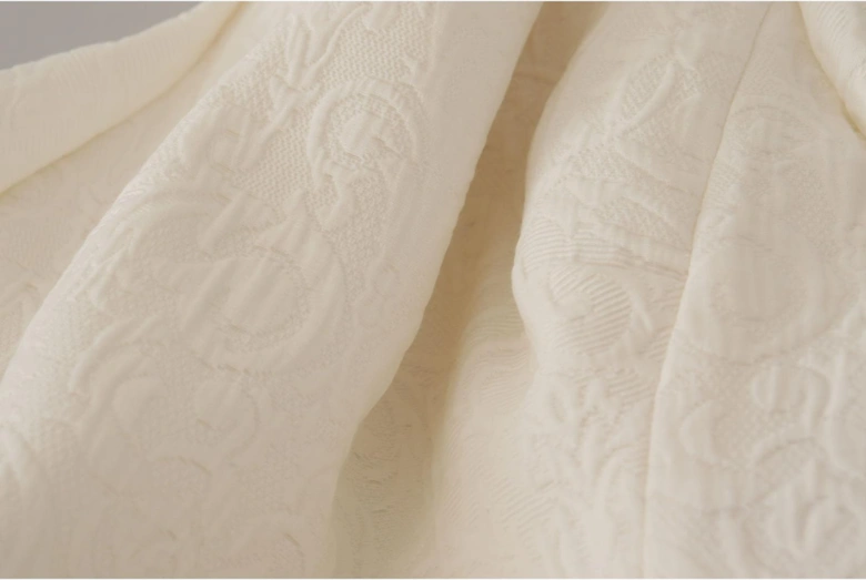 Floral Sheath Dress Half Sleeves Women - White Dresses