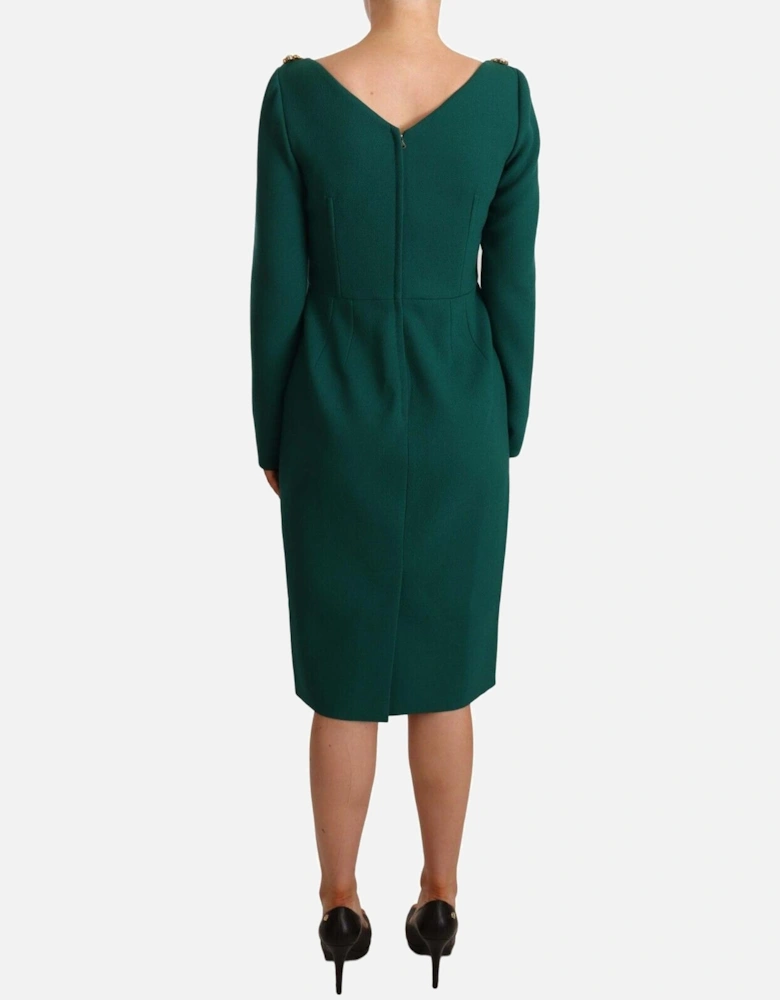 Dolce Gabbana DR28131 Aline Dress Women - Green Dresses
