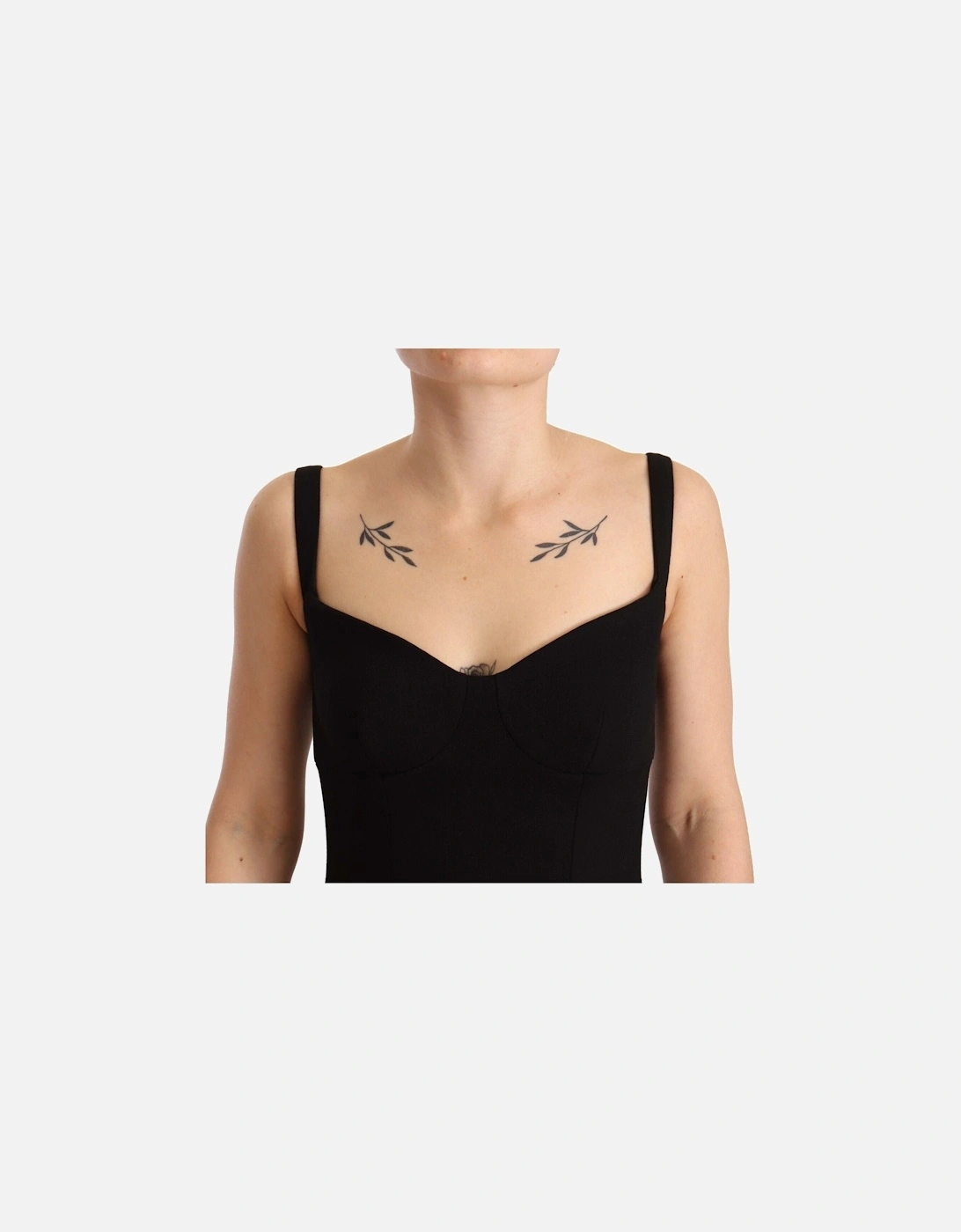 Dolce Gabbana Aline Dress Sleeveless Women - Black Dresses