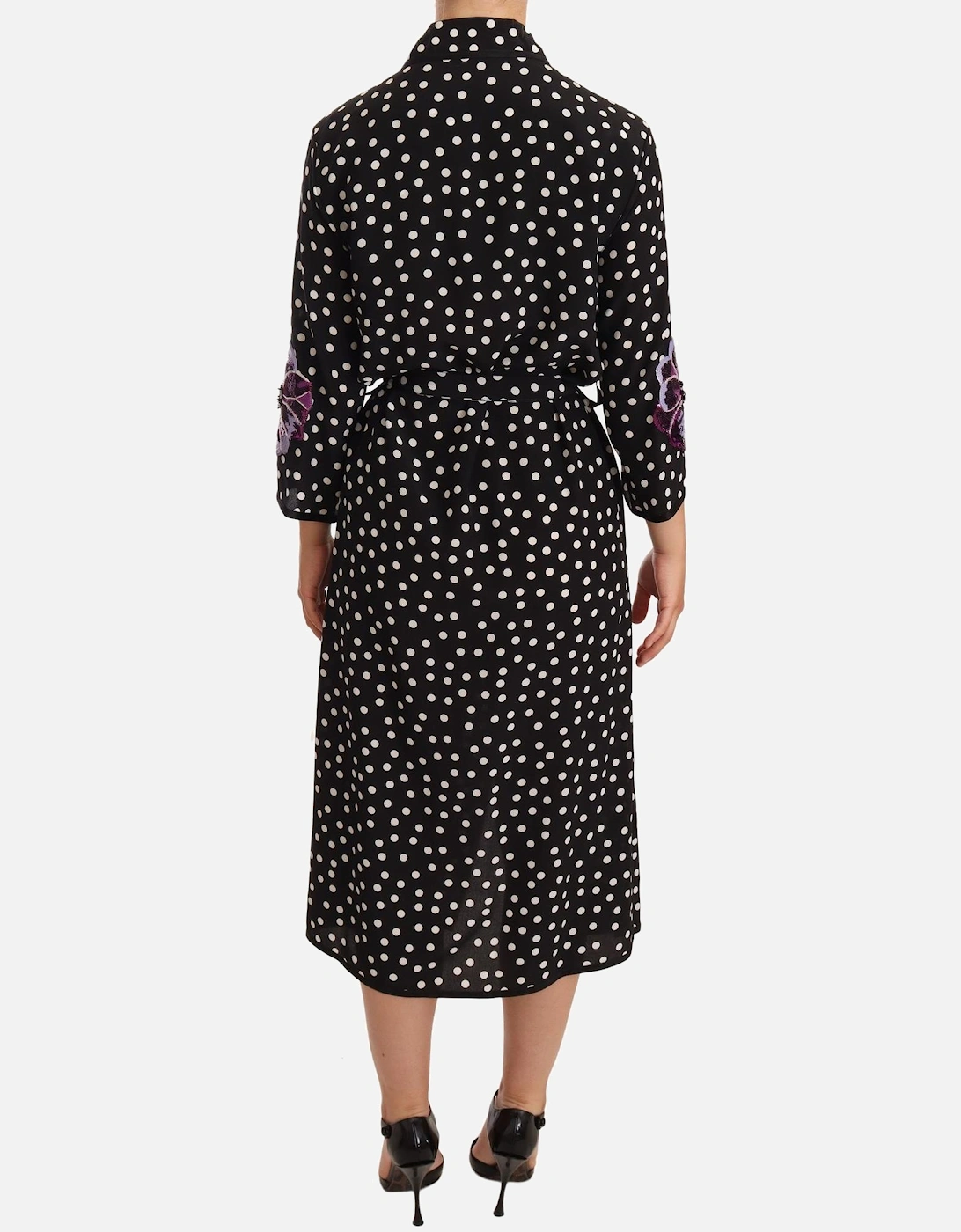 Dolce Gabbana Polka Dot Dress Women - Black Dresses