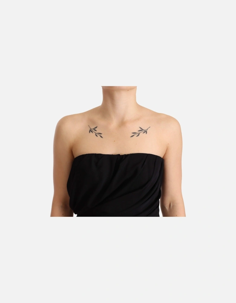 Dolce Gabbana Strapless Midi Dress DR28252 Women - Black Dresses