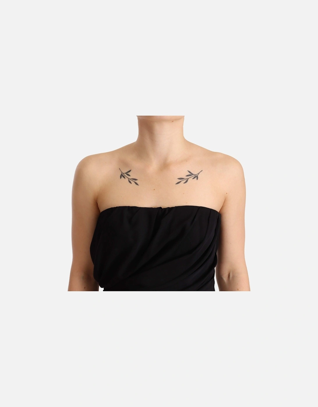 Dolce Gabbana Strapless Midi Dress DR28252 Women - Black Dresses