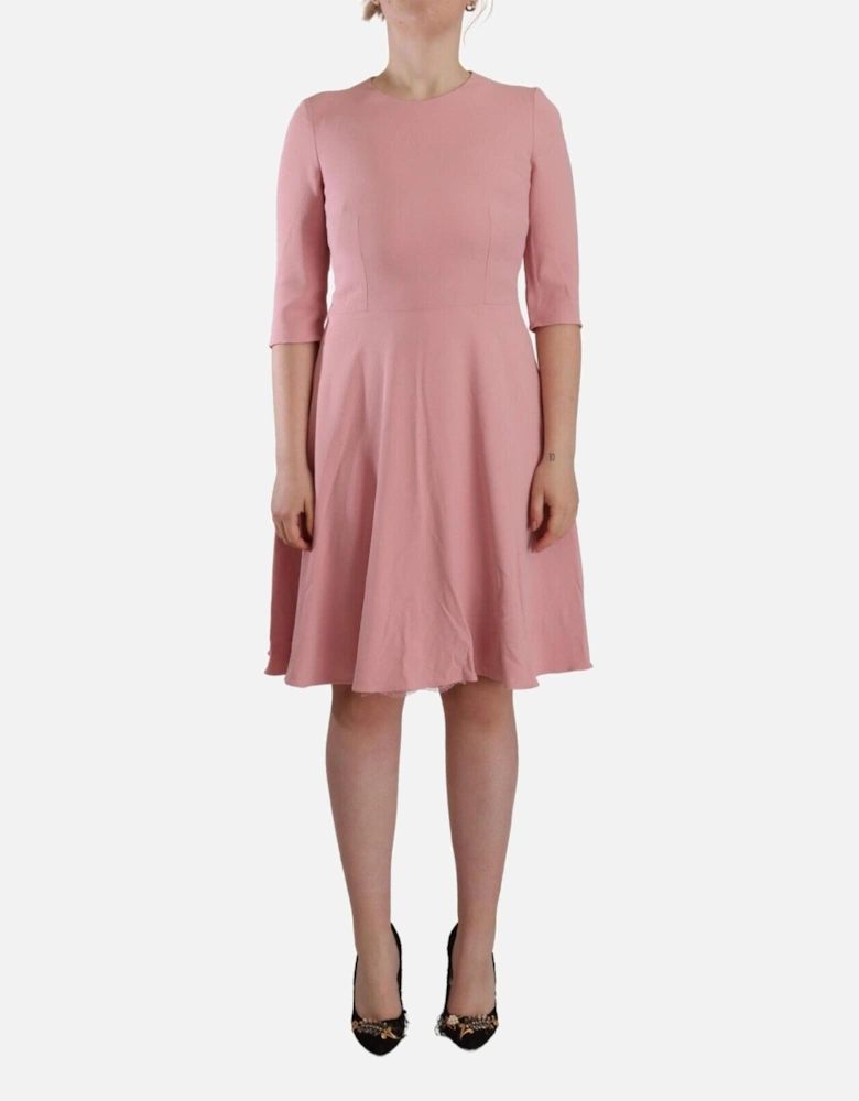 Aline Dress 34 Sleeve Women - Pink Dresses