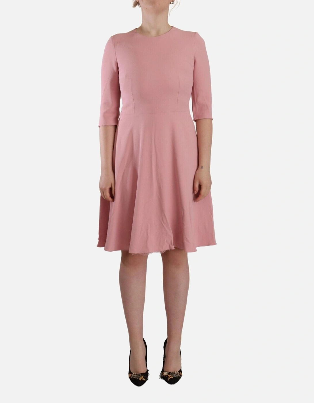 Aline Dress 34 Sleeve Women - Pink Dresses, 5 of 4