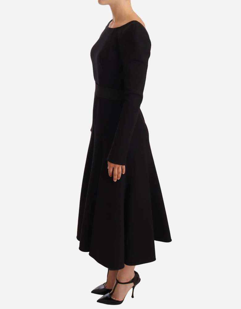 Dolce Gabbana Aline Midi Dress Women - Black Dresses