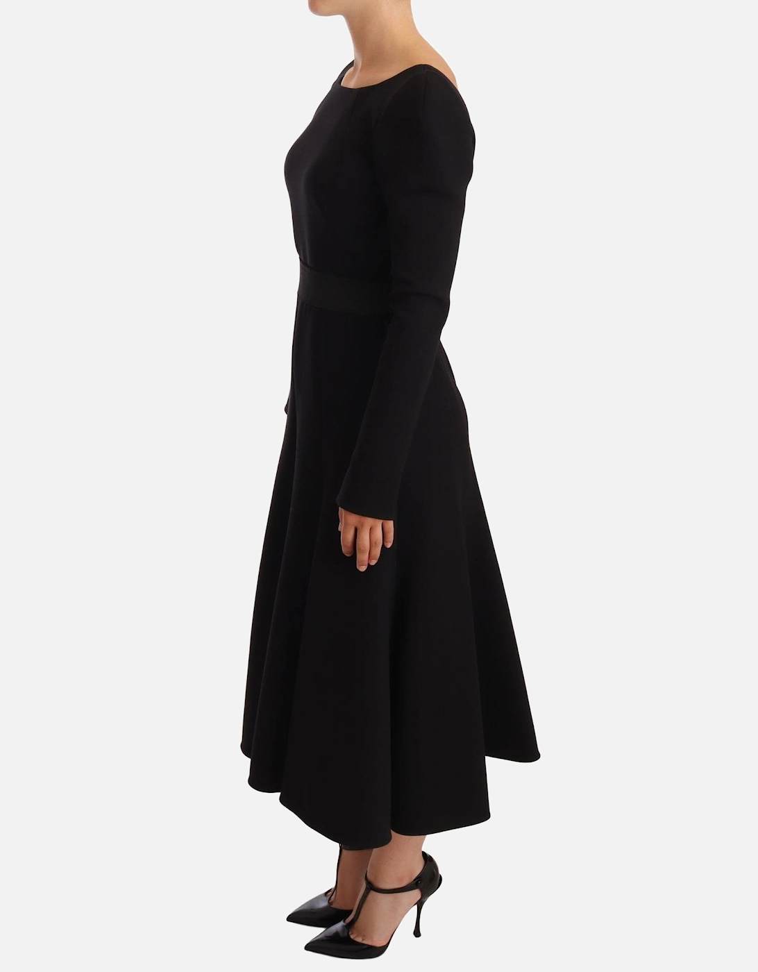 Dolce Gabbana Aline Midi Dress Women - Black Dresses