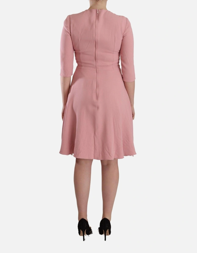 Aline Dress 34 Sleeve Women - Pink Dresses