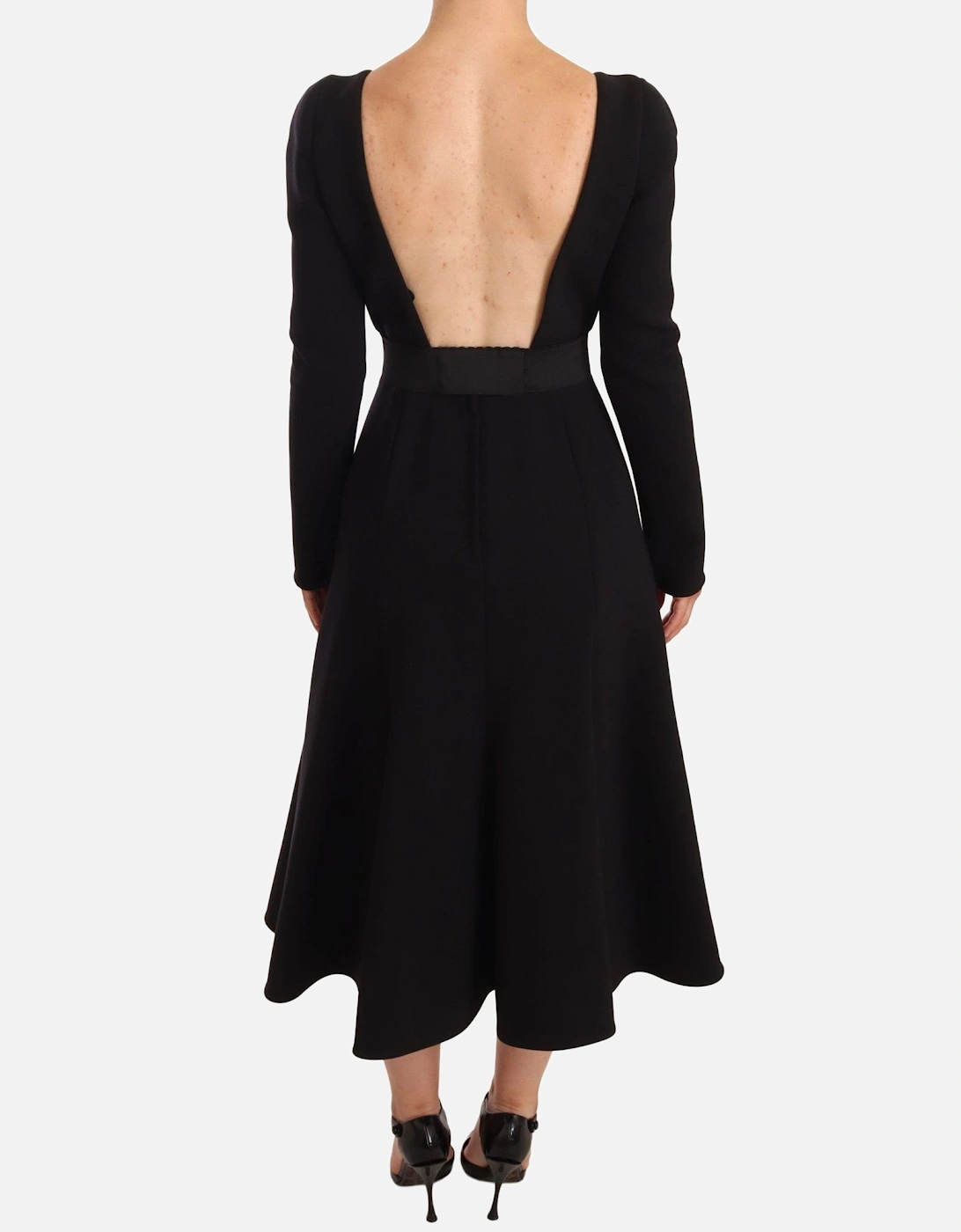 Dolce Gabbana Aline Midi Dress Women - Black Dresses