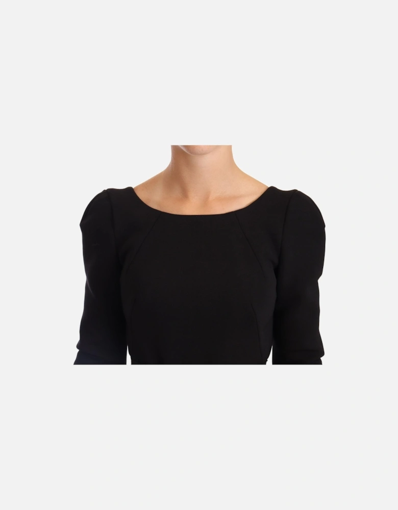 Dolce Gabbana Aline Midi Dress Women - Black Dresses