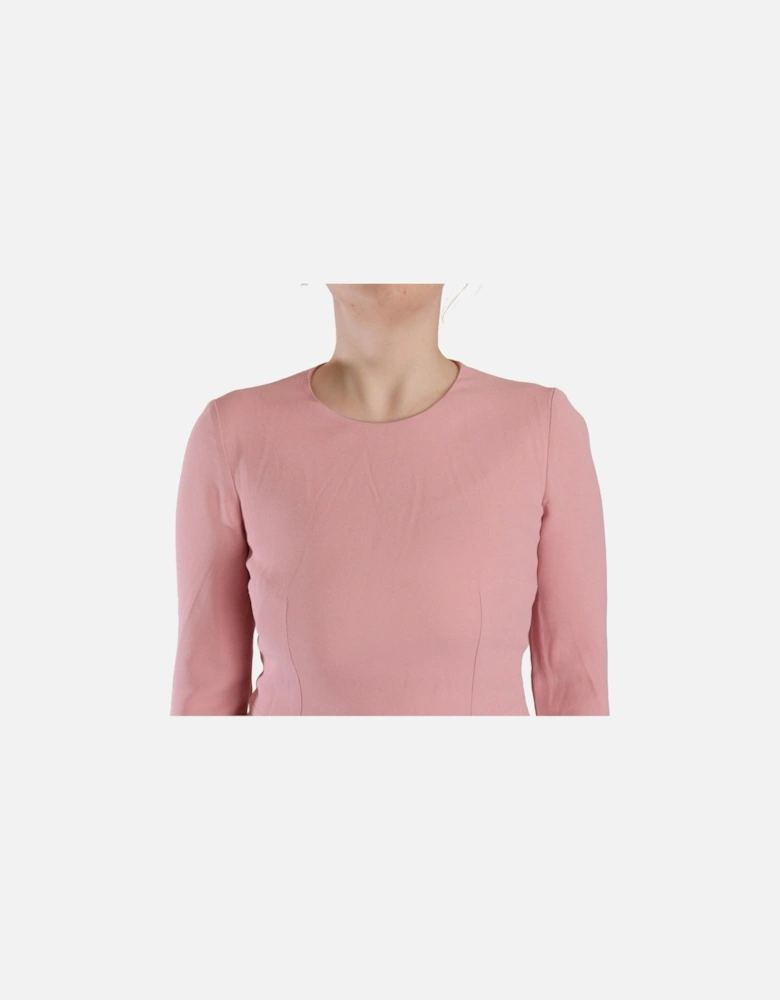Aline Dress 34 Sleeve Women - Pink Dresses
