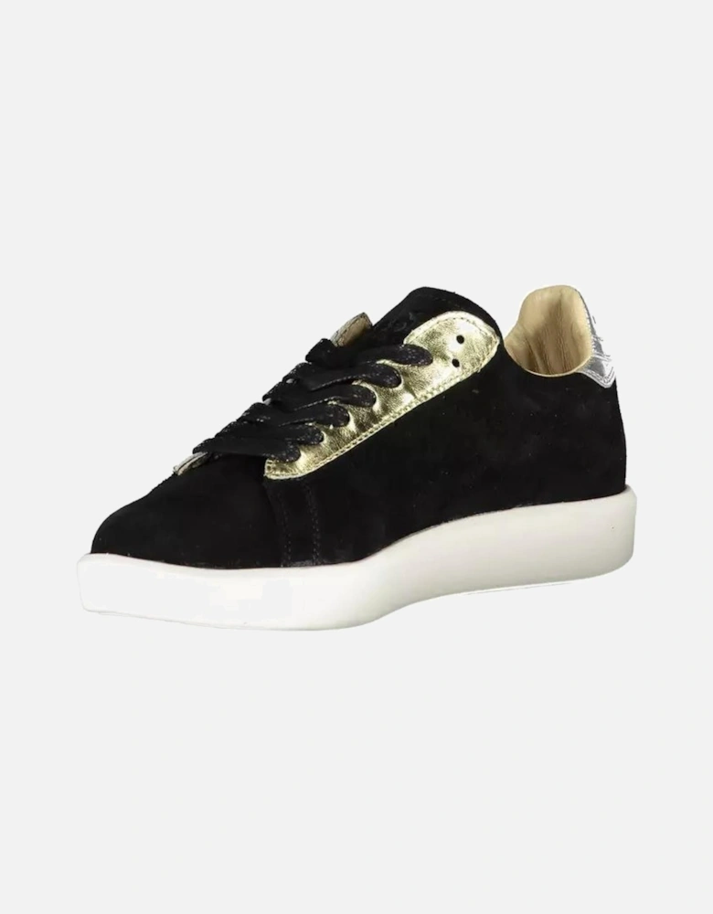 Black Fabric Sneaker Women