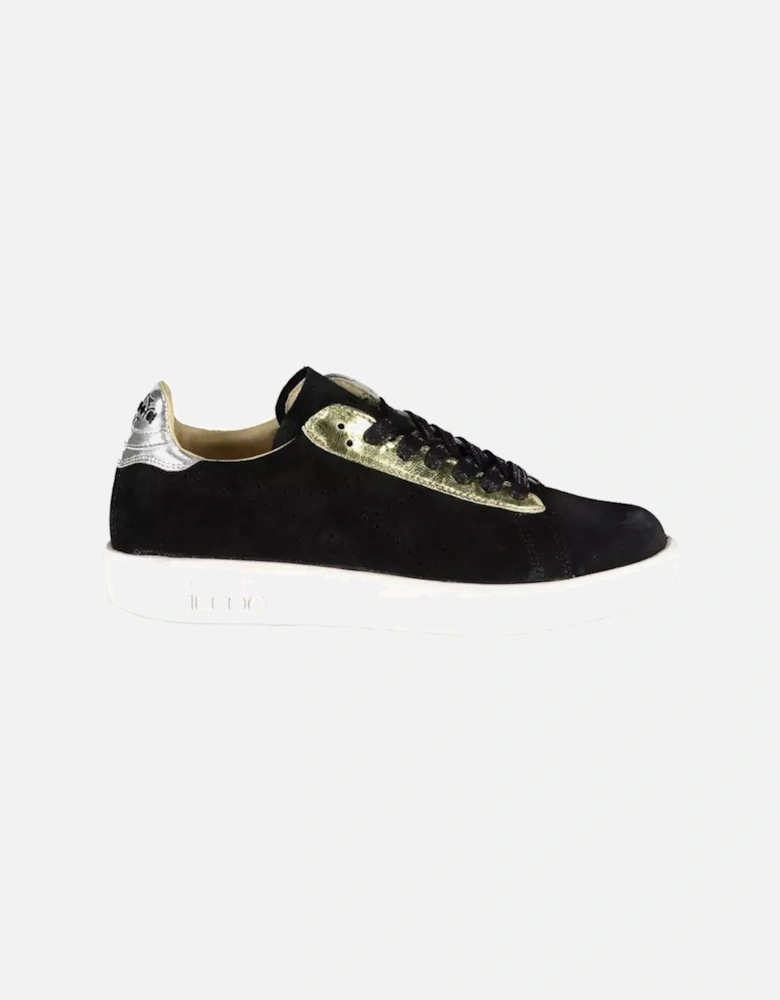 Black Fabric Sneaker Women