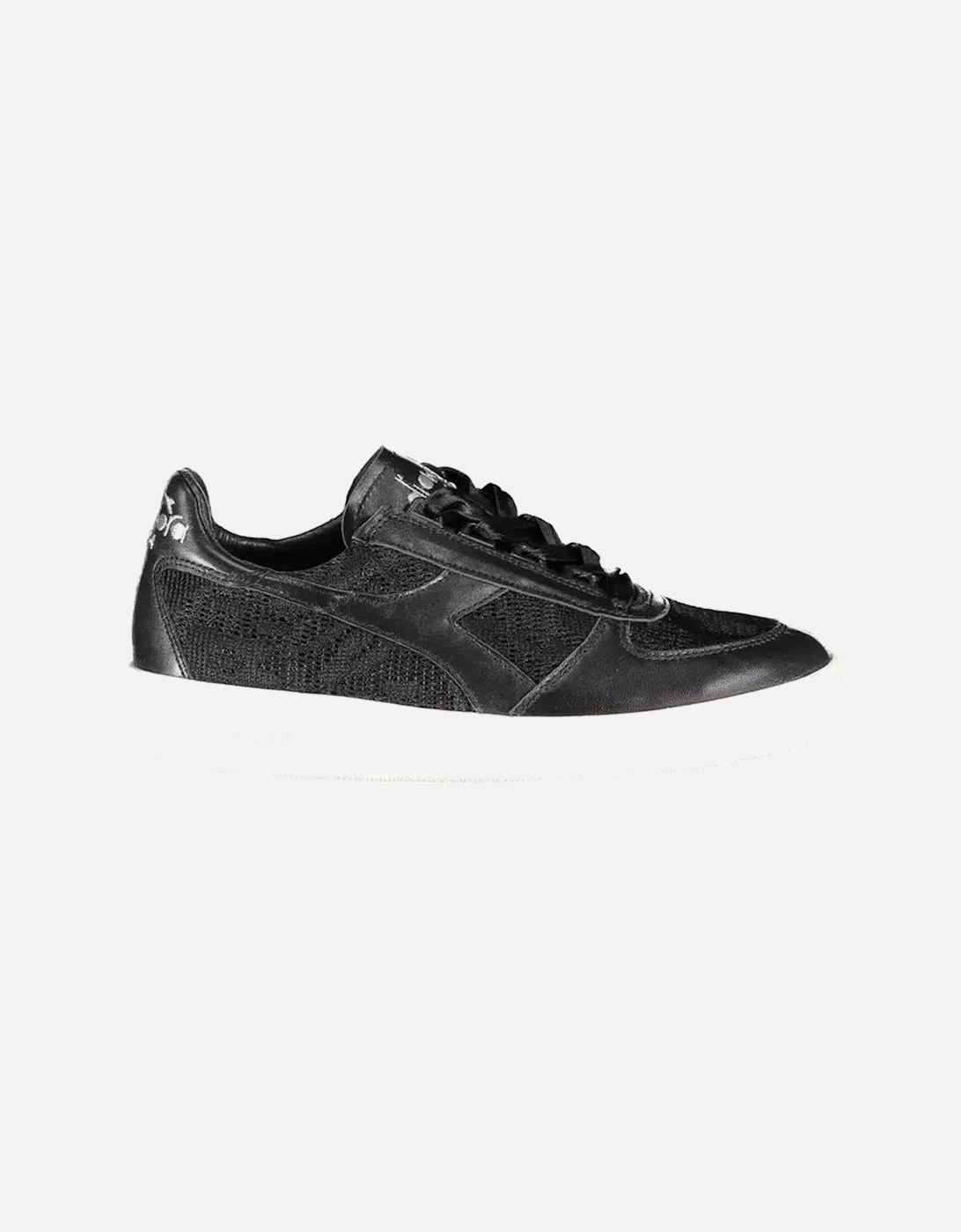 Black Fabric Sneaker Women, 4 of 3