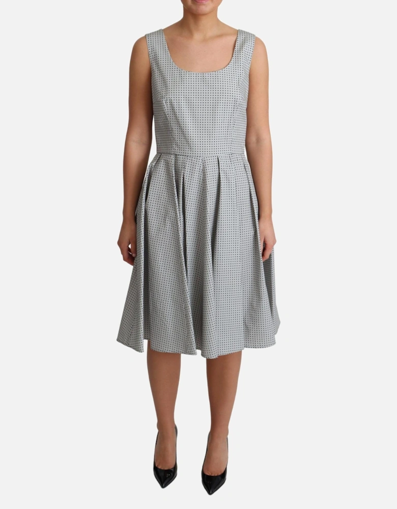 Dolce Gabbana Sleeveless ALine Dress Women - Gray Dresses