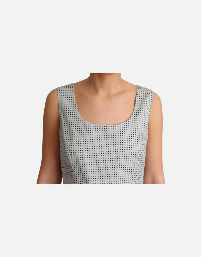 Dolce Gabbana Sleeveless ALine Dress Women - Gray Dresses