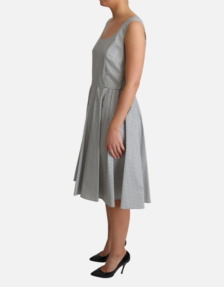 Dolce Gabbana Sleeveless ALine Dress Women - Gray Dresses