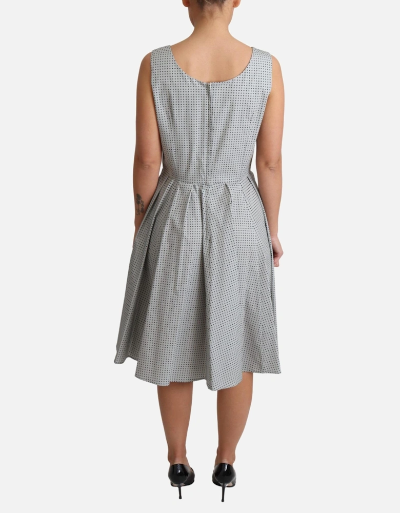 Dolce Gabbana Sleeveless ALine Dress Women - Gray Dresses