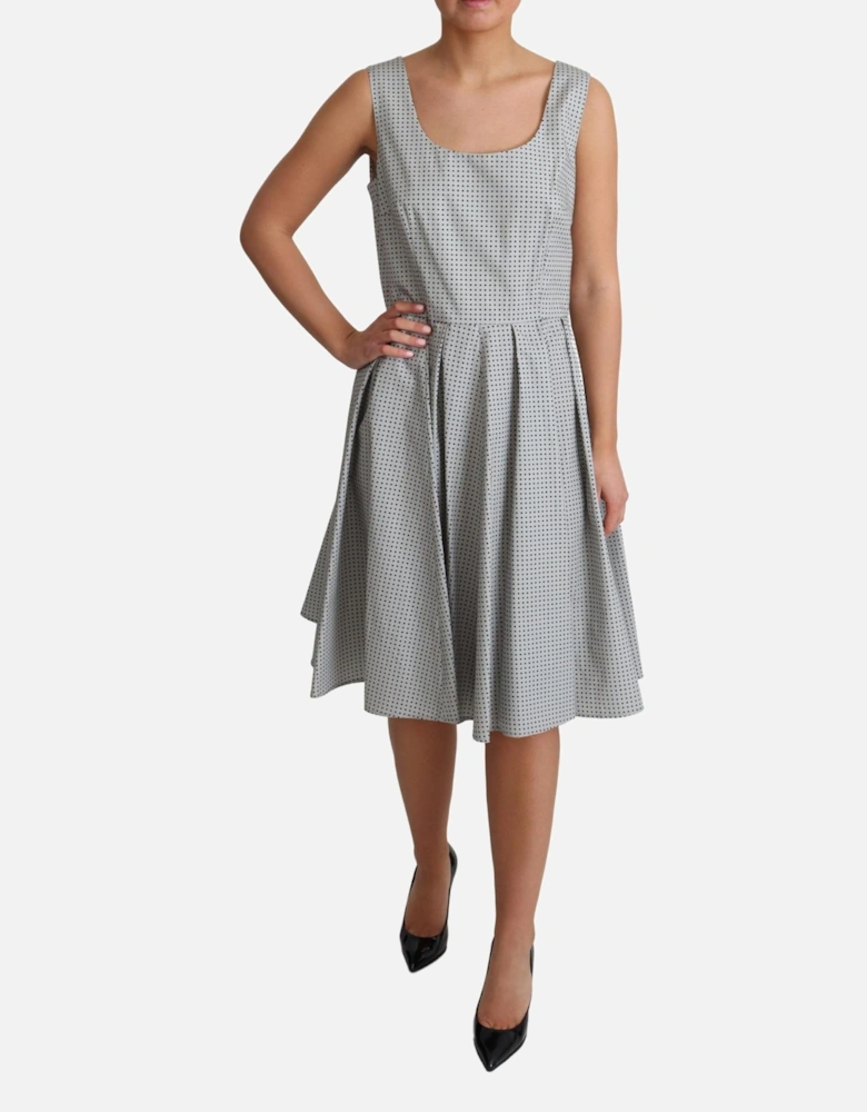 Dolce Gabbana Sleeveless ALine Dress Women - Gray Dresses