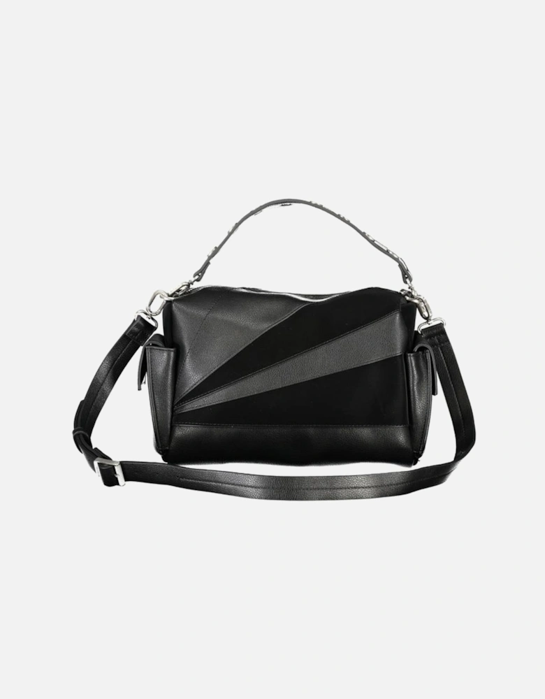 Removable Shoulder Bag with Contrast Details and Multiple Pockets