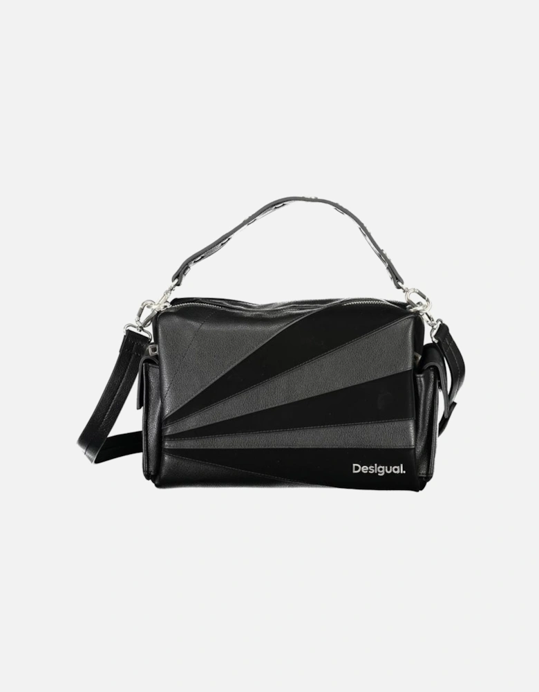 Removable Shoulder Bag with Contrast Details and Multiple Pockets