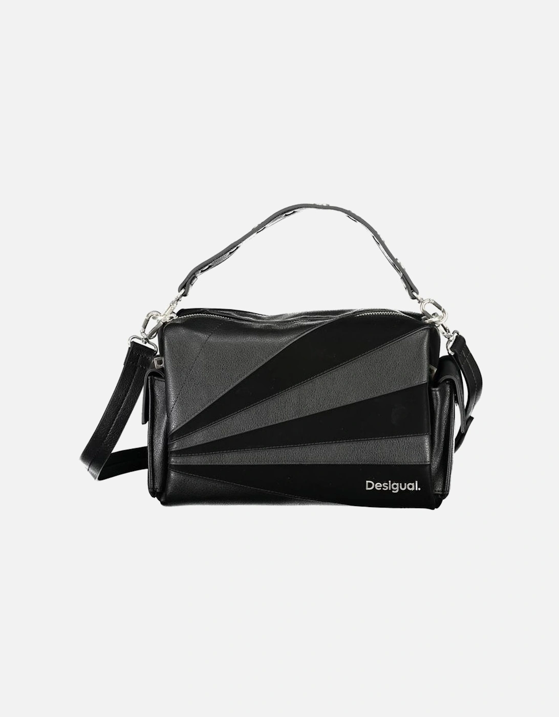 Removable Shoulder Bag with Contrast Details and Multiple Pockets, 4 of 3