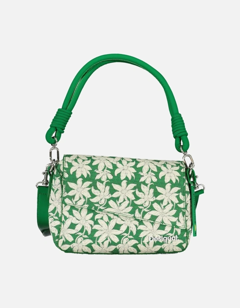 Contrast Detail Shoulder Bag Women - Green Handbags