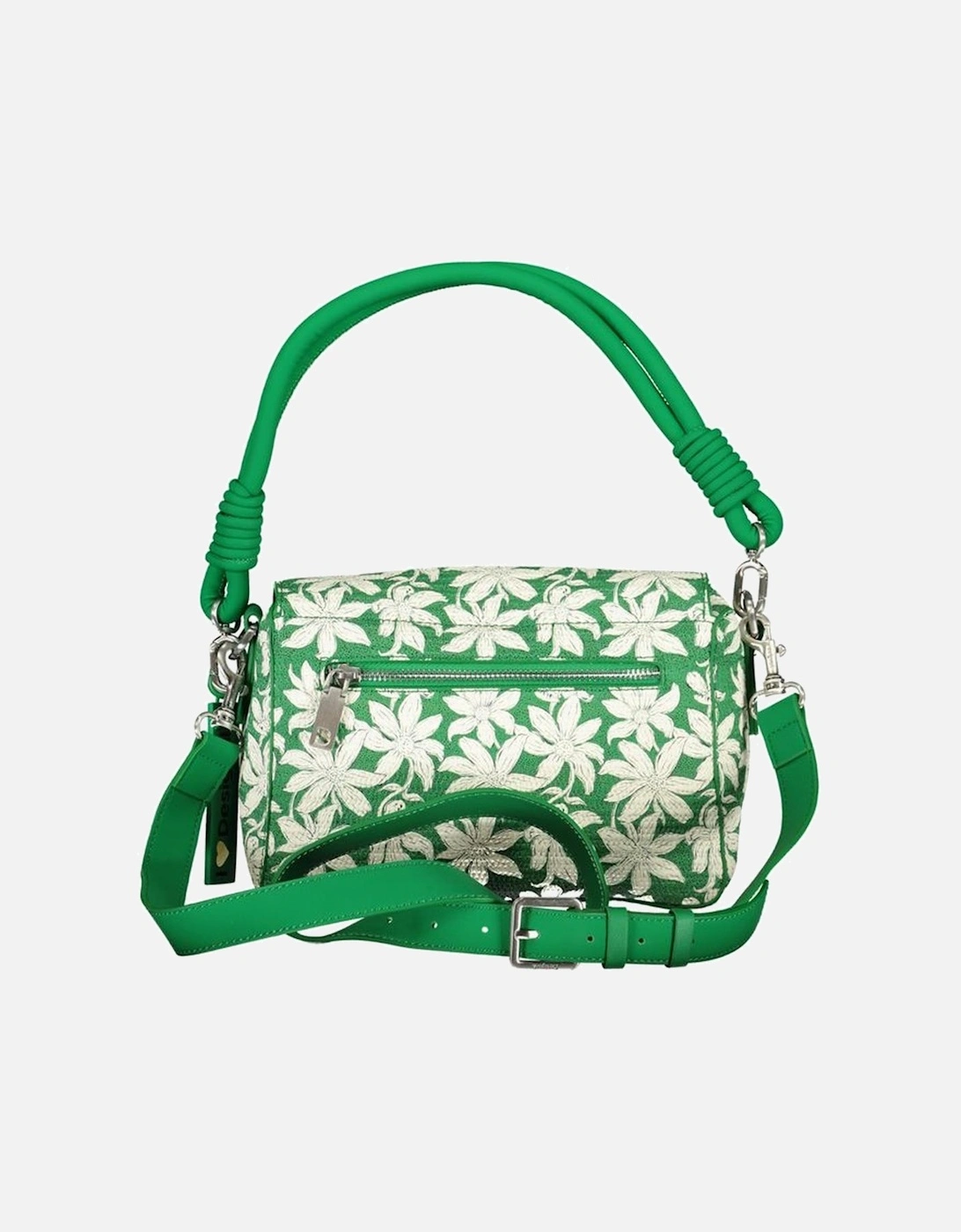 Contrast Detail Shoulder Bag Women - Green Handbags