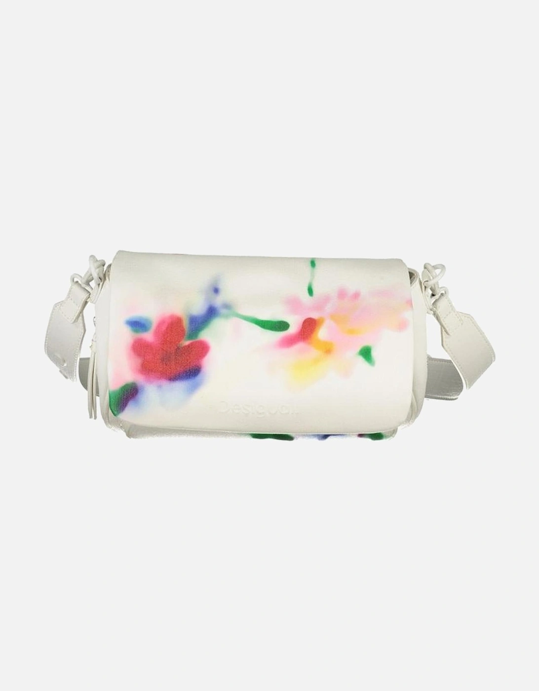 Adjustable Shoulder Strap Bag with Multiple Compartments Women - White, 4 of 3