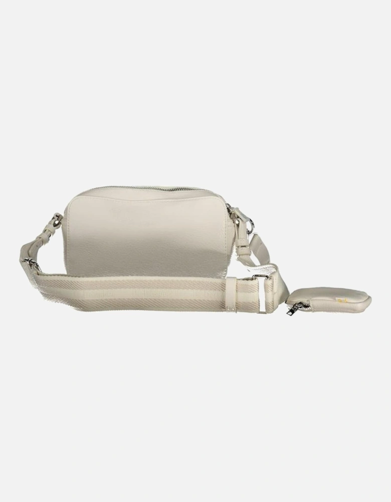 Removable Shoulder Strap Bag with External Pockets and Zip Closure