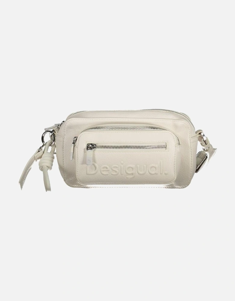 Removable Shoulder Strap Bag with External Pockets and Zip Closure