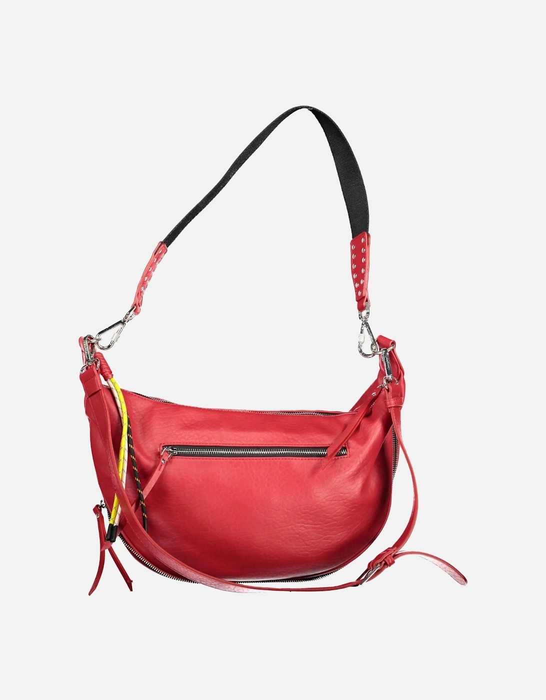 Red Polyethylene Handbag Women