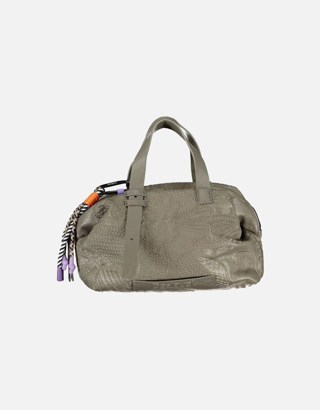 Contrast Detail Zipper Bag Women - Green Handbags, 3 of 2