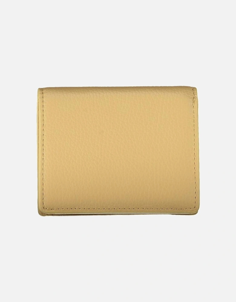 Two-Compartment Wallet with Coin Purse and Card Slots Women - Beige