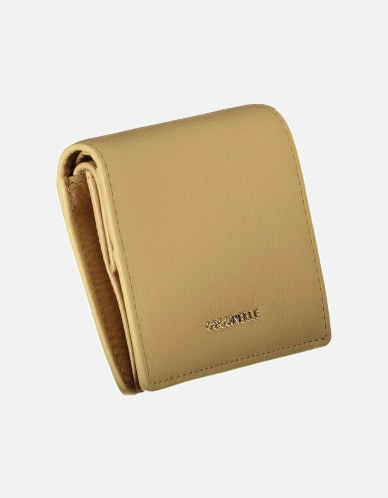 Two-Compartment Wallet with Coin Purse and Card Slots Women - Beige