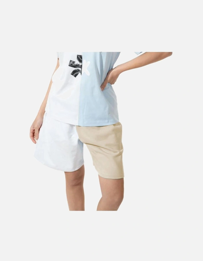 Twotone shorts Casual wear Women - Beige
