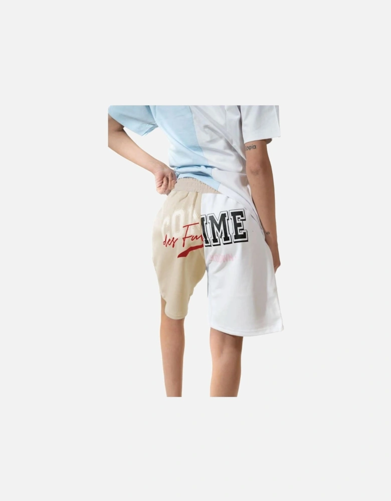 Twotone shorts Casual wear Women - Beige