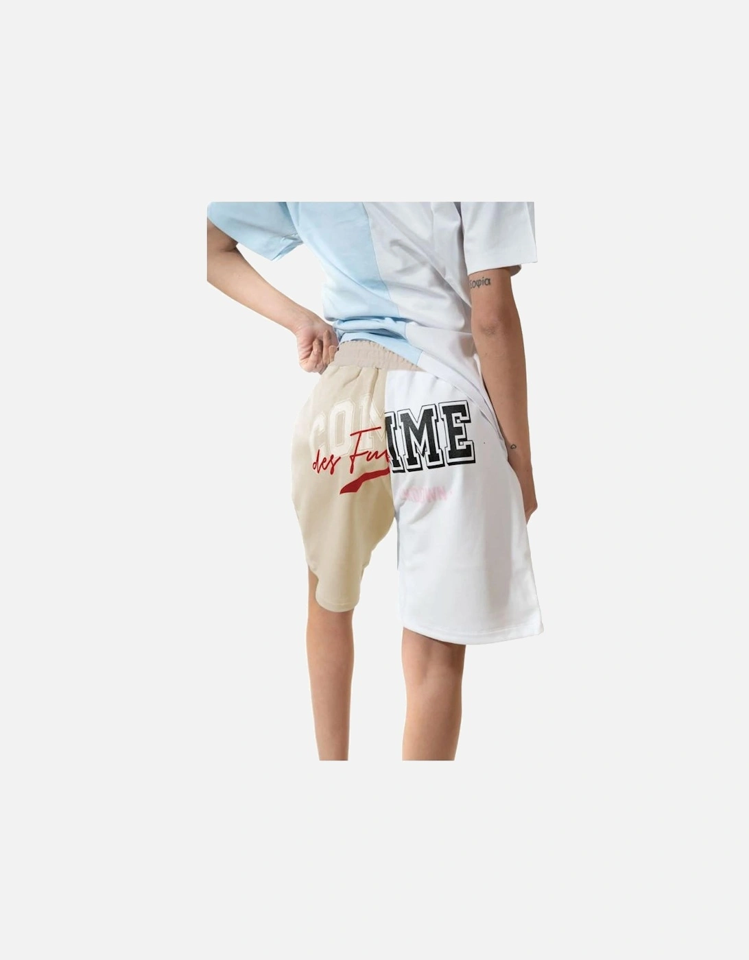 Twotone shorts Casual wear Women - Beige