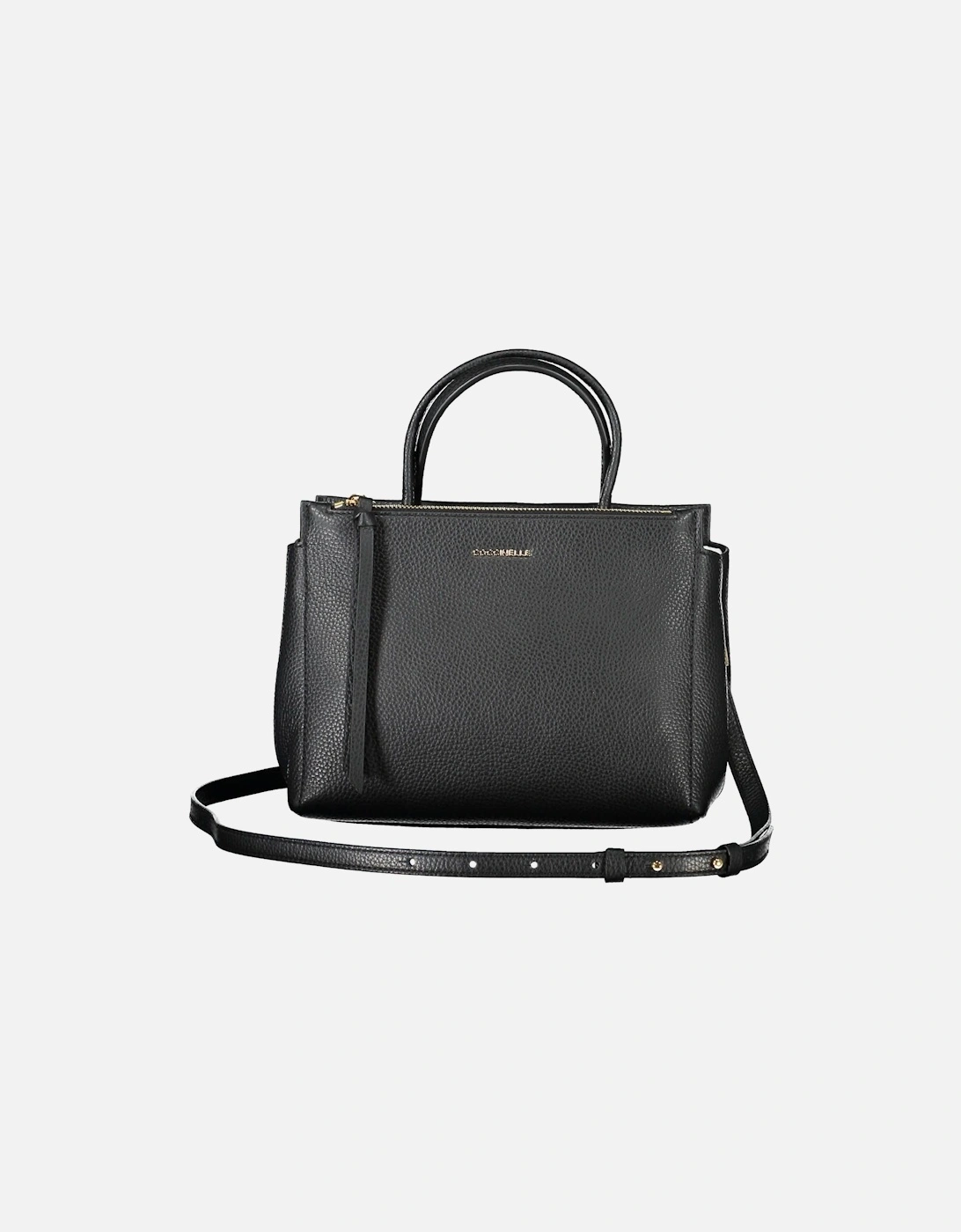 Black Leather Women Handbag