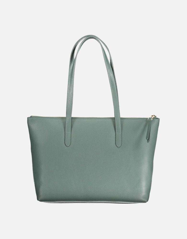 Zip Closure Shoulder Bag with Internal Pockets Women - Green Handbags