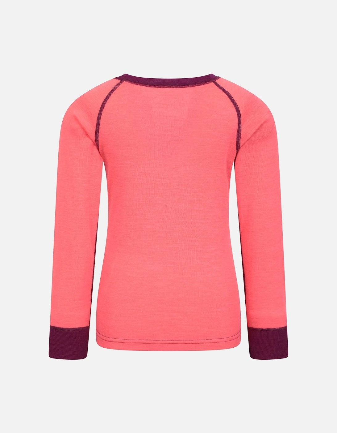 Childrens/Kids Merino II Round Neck Base Layer Top