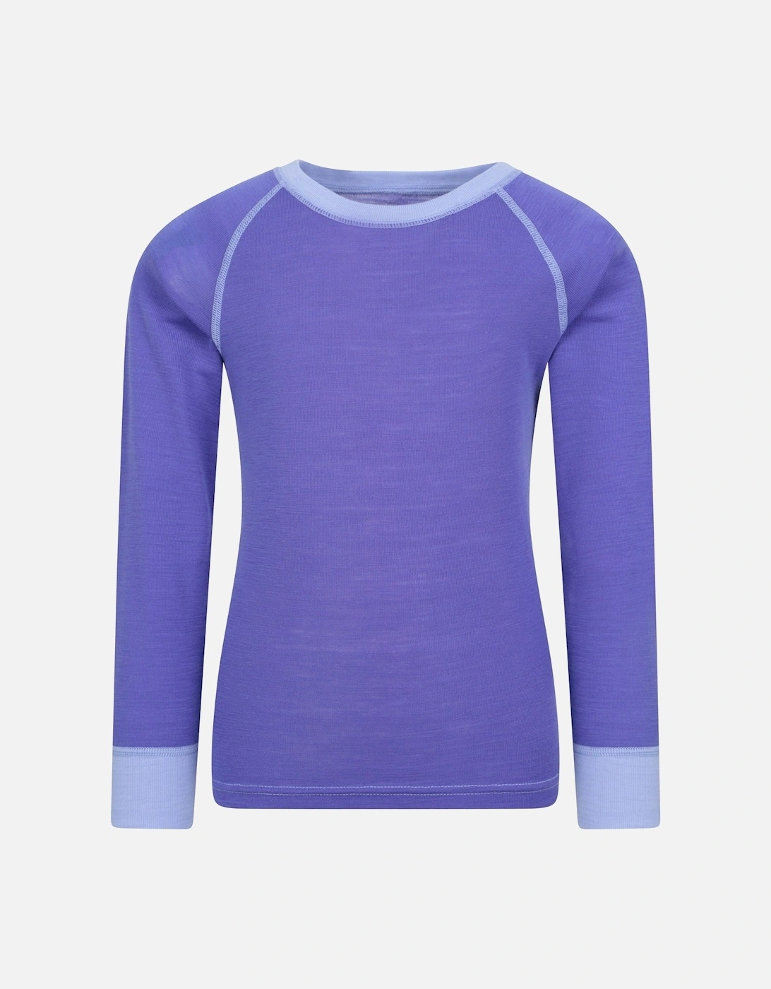 Childrens/Kids Merino II Round Neck Base Layer Top, 5 of 4